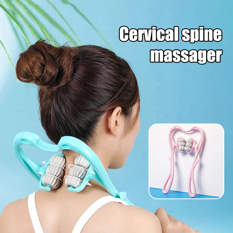 tensionpuller neck rolling massager