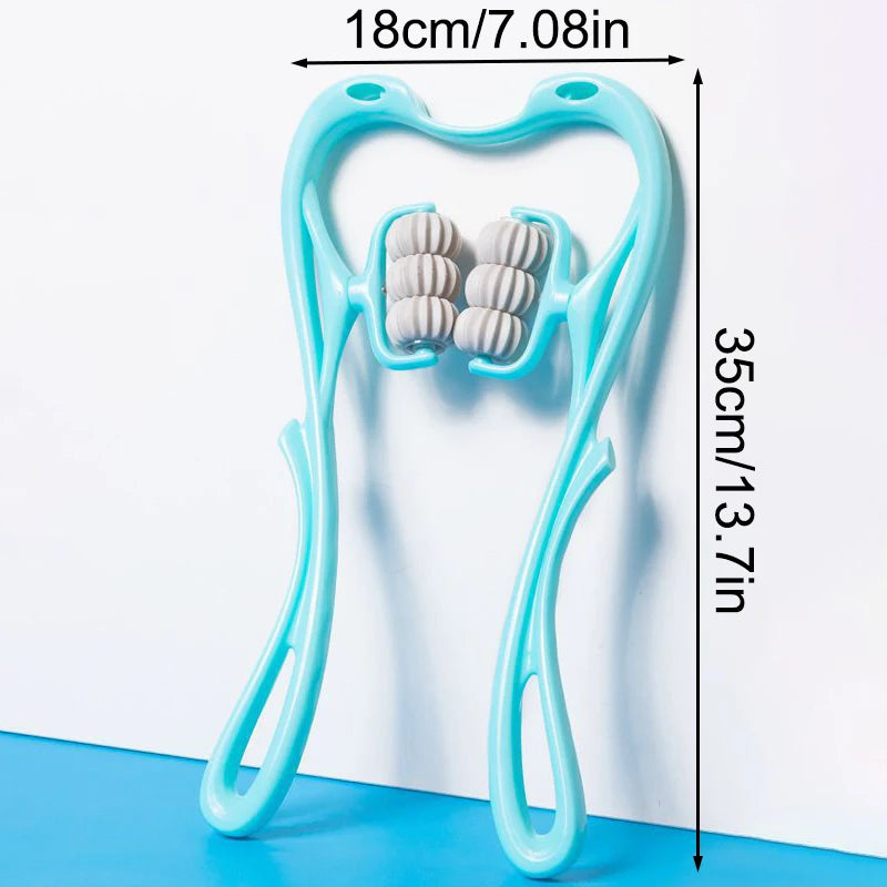 tensionpuller neck rolling massager
