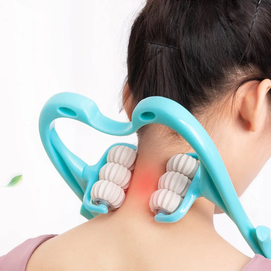 tensionpuller neck rolling massager